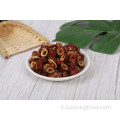 Frutta secca fresca date rosse dolci giujube